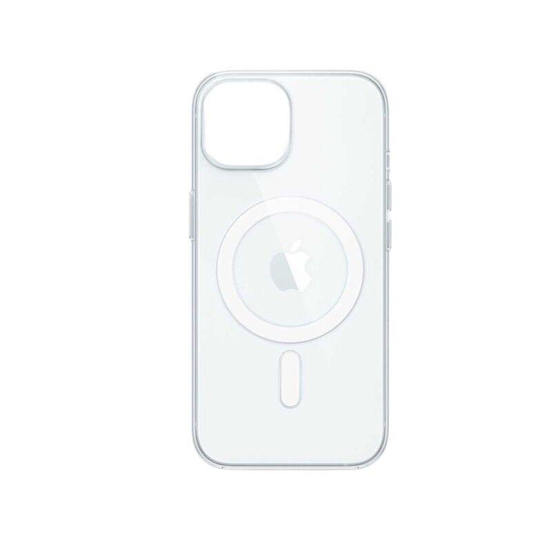 Magsafe maska za mobilni telefon iPhone 15 Pro, Silikonska, Providna