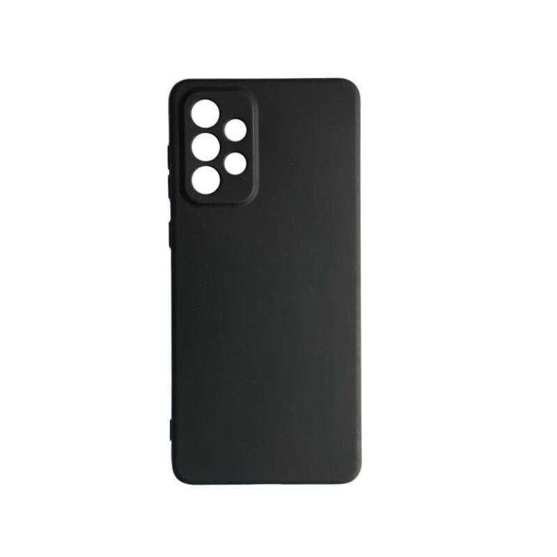 Silikonska maska za mobilni telefon Samsung A53, Crna