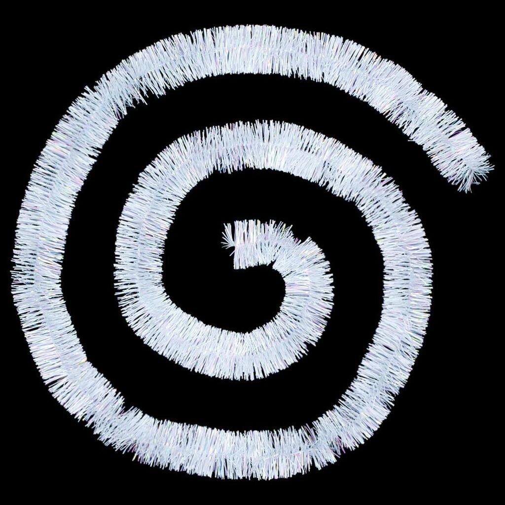 Atmosphera Božićna girlanda, 2 m, srebrne boje