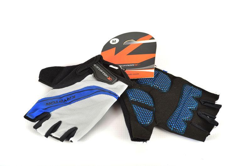 Krypton Biciklističke rukavice Skyline, Sivo-plave