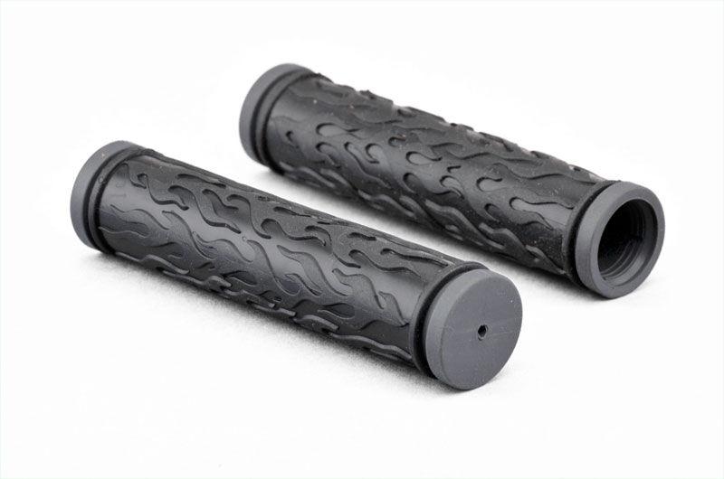 KryptonX Ručke volana za bicikl Flame, 125mm, Crne