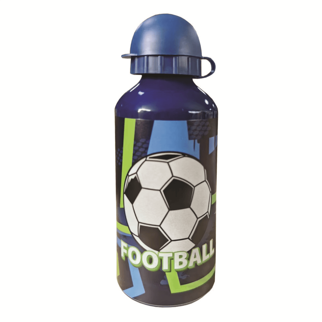 Boca za vodu aluminijumska Football 32318, Plava