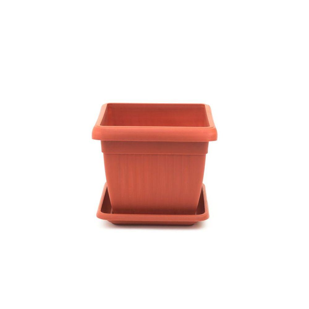 Fora Saksija sa podmetačem Mediteran, 12 x 12 cm