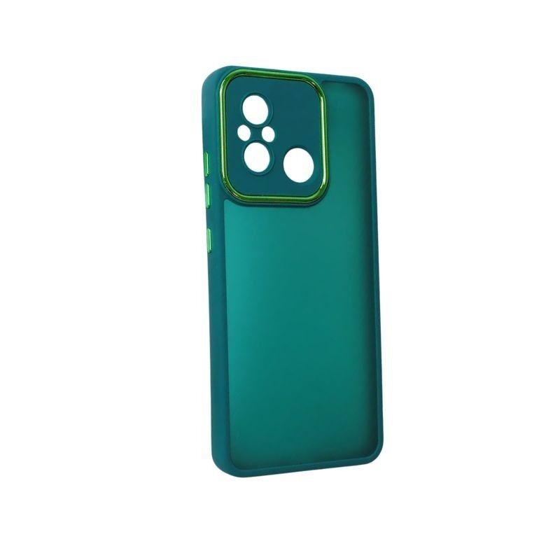 Silikonska maska za mobilni telefon Redmi Note 13 Pro 5G Frame, Zelena