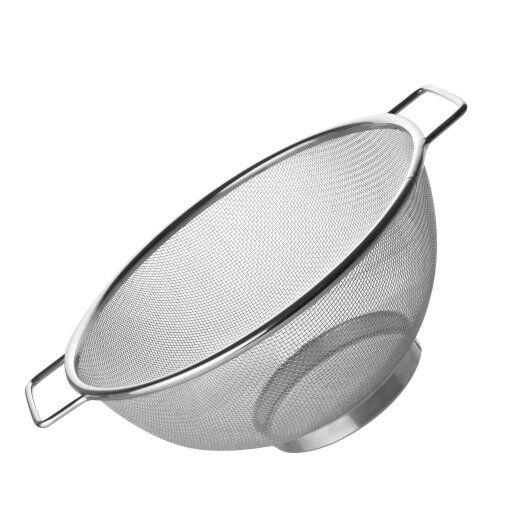Cjedilo s ručkama, 26cm, Inox
