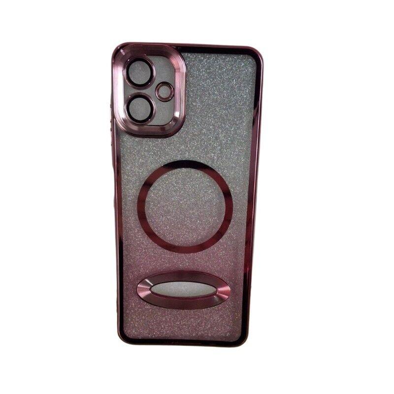 MagSafe maska za mobilni telefon Samsung A05 Glitter, Crvena