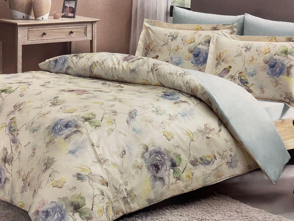 Tac Set posteljine Family Prelude V1, krem boje