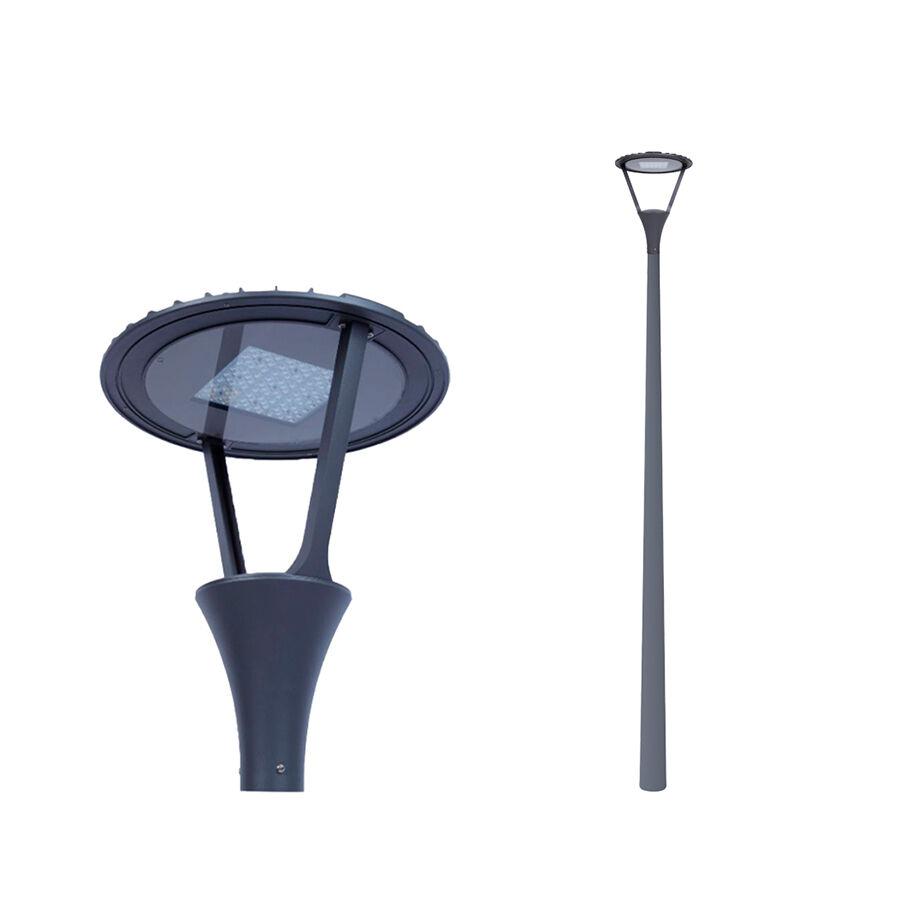 Mass-light LED parkovska lampa Alba ML-1066-55W, Tamnosiva