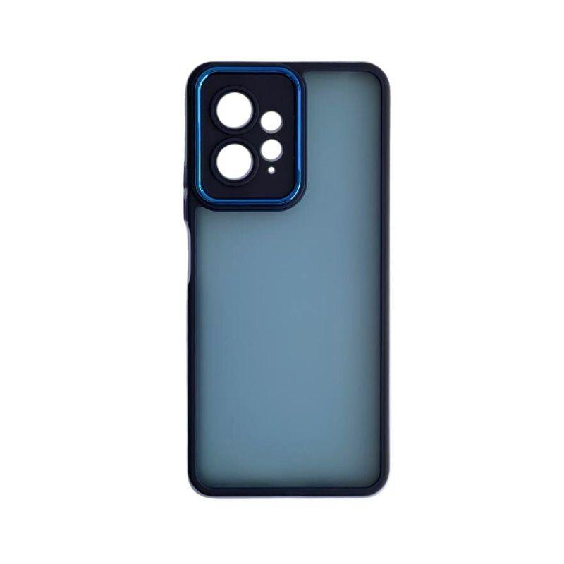 Silikonska maska za mobilni telefon Redmi Note 12 4G Frame, Plava