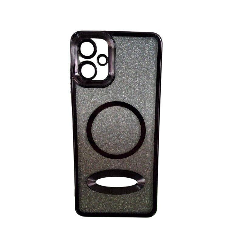 MagSafe maska za mobilni telefon Samsung A05 Glitter, Crna