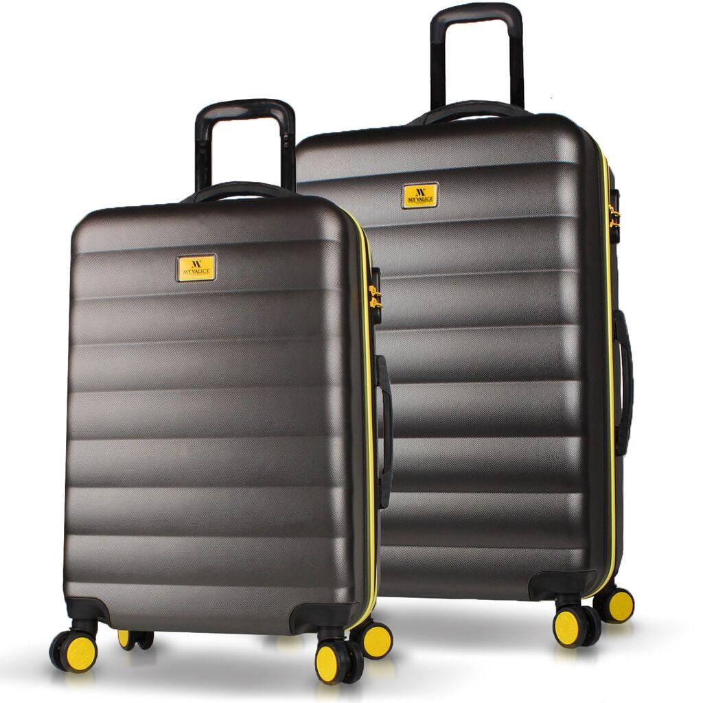 MyValice set kofera 6667, 2 dijela, antracit