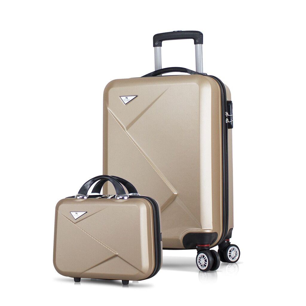 MyValice set kofera 8275, 2 dijela, zlatna boja