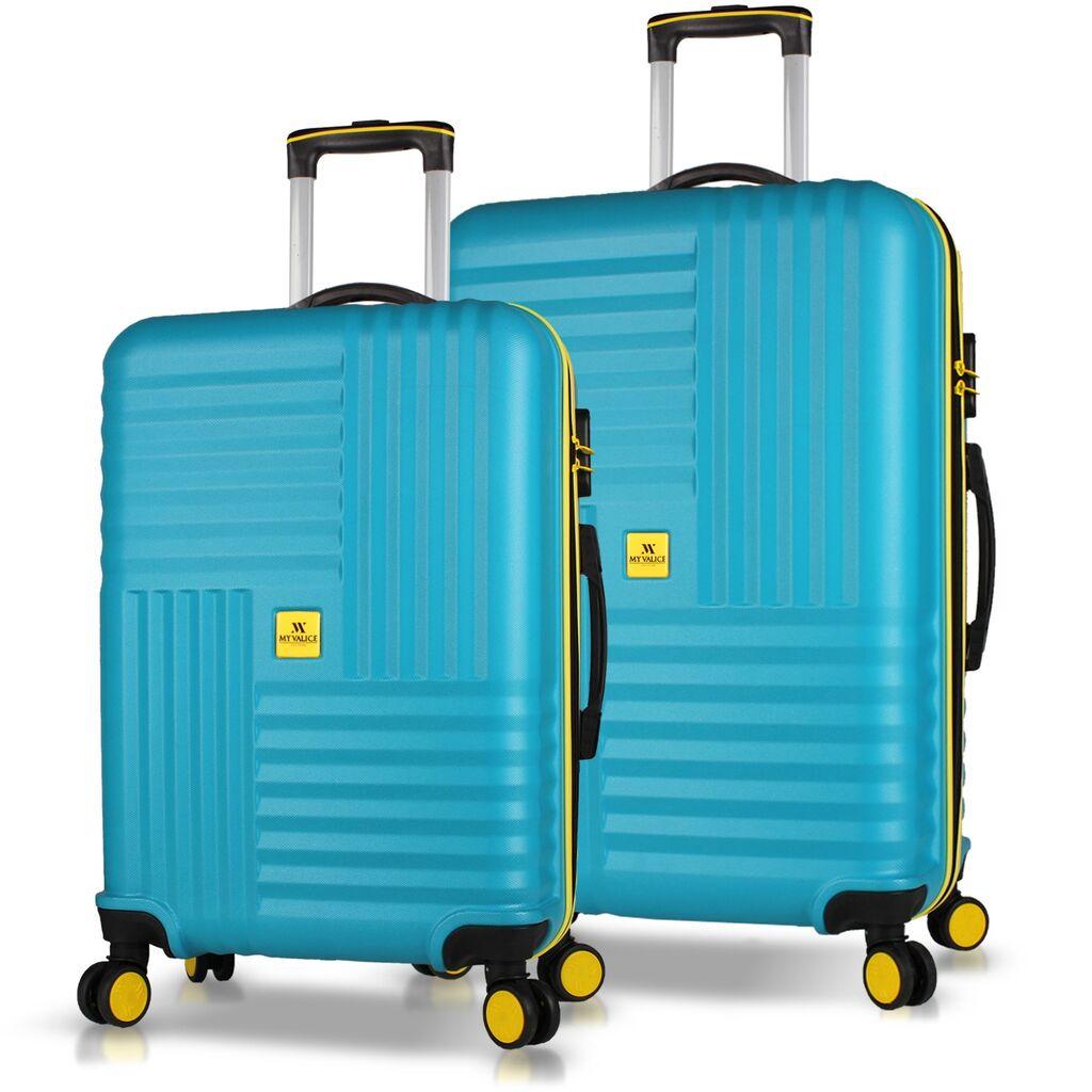 MyValice Set kofera 8470, 2 dijela, Tirkizni