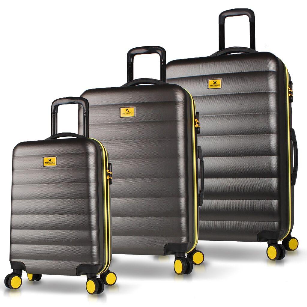 MyValice set kofera 6452, 3 dijela, antracit