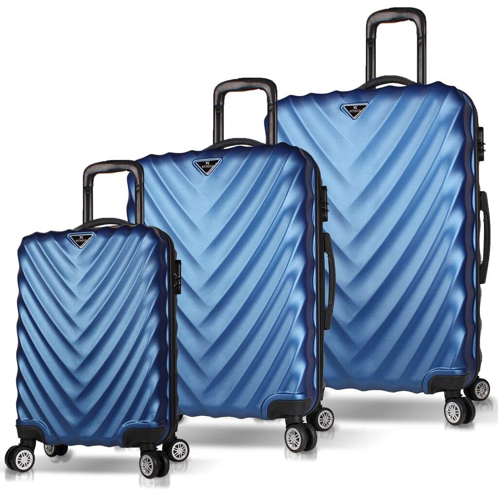 MyValice Set kofera 6654, 3 dijela, Plavi