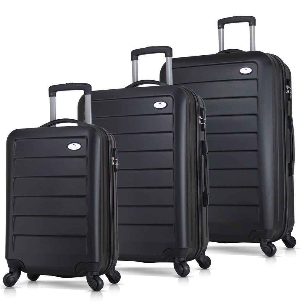 MyValice set kofera 8077, 3 dijela, crni