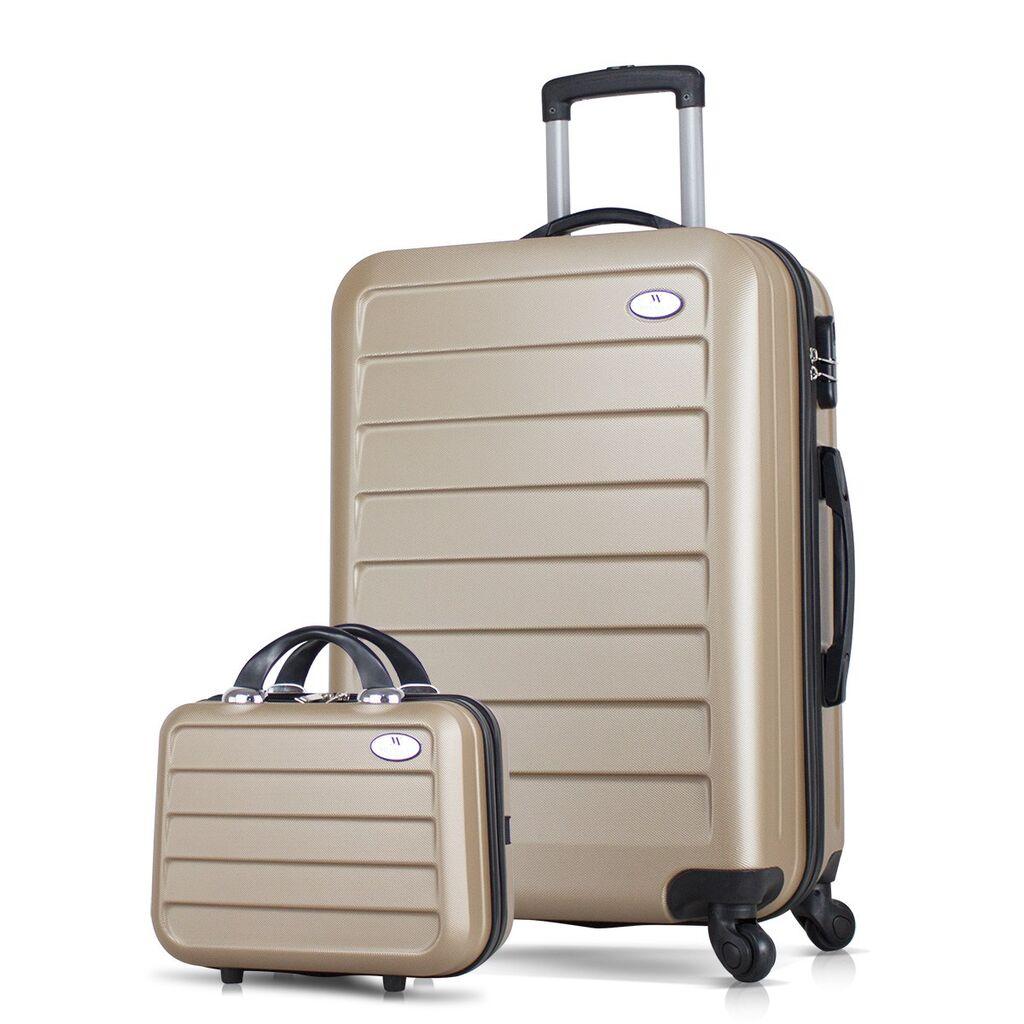MyValice set kofera 8510, 2 dijela, zlatna boja