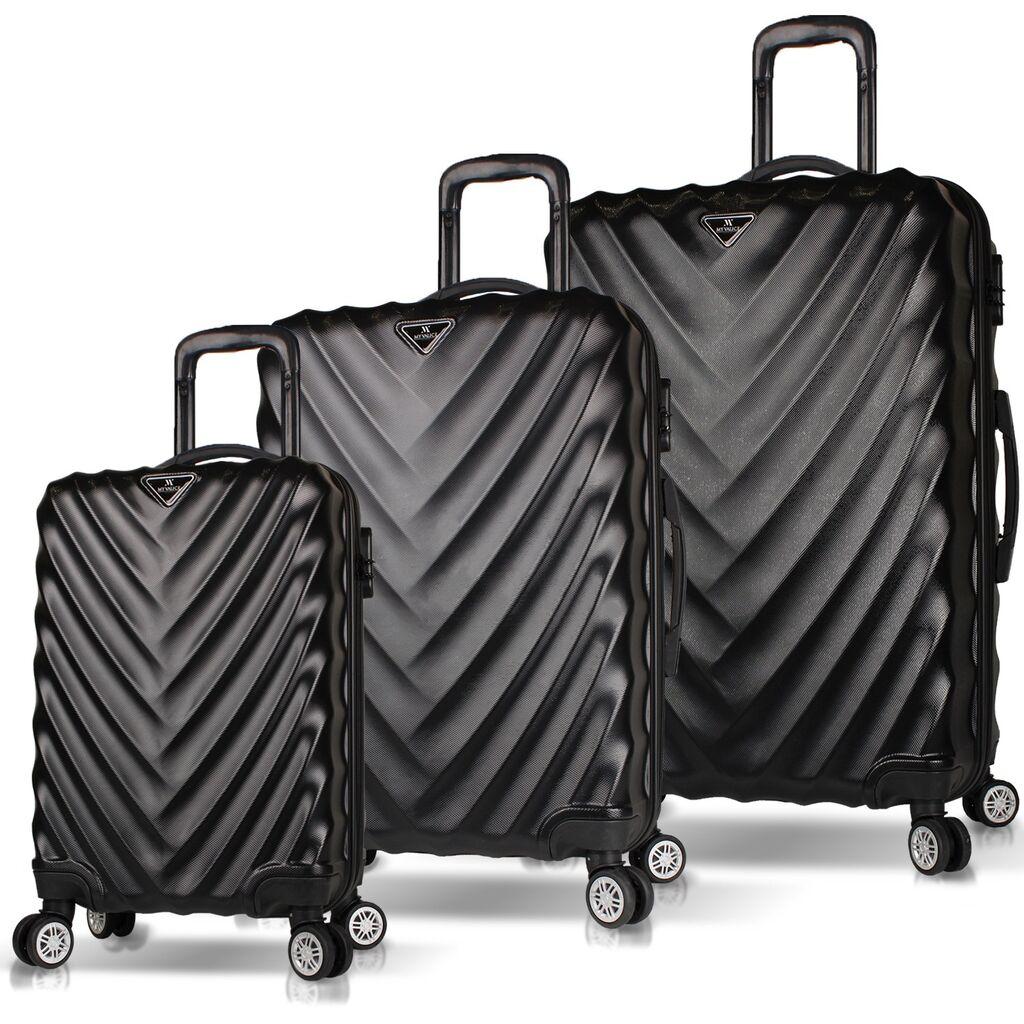 MyValice Set kofera 6623, 3 dijela, Crni