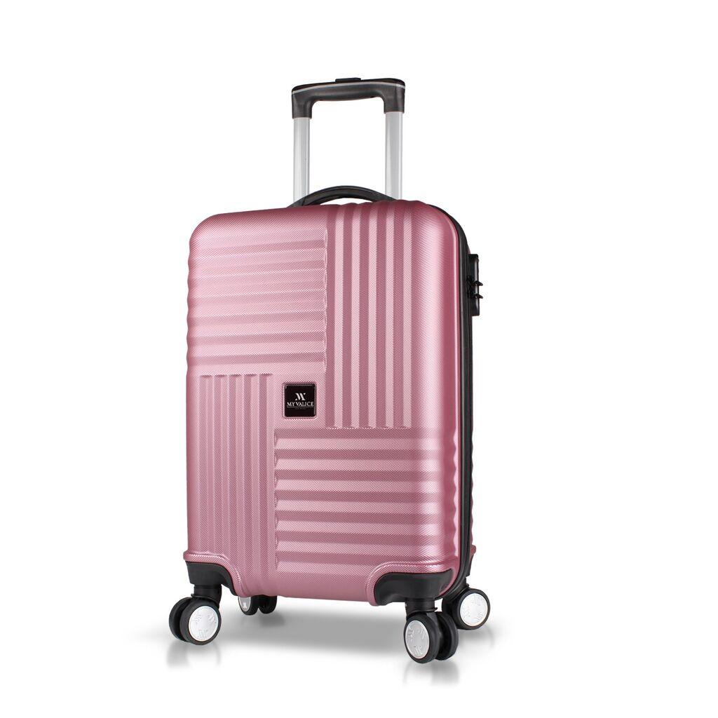 MyValice Putni kofer 8517, Ružičasto zlato