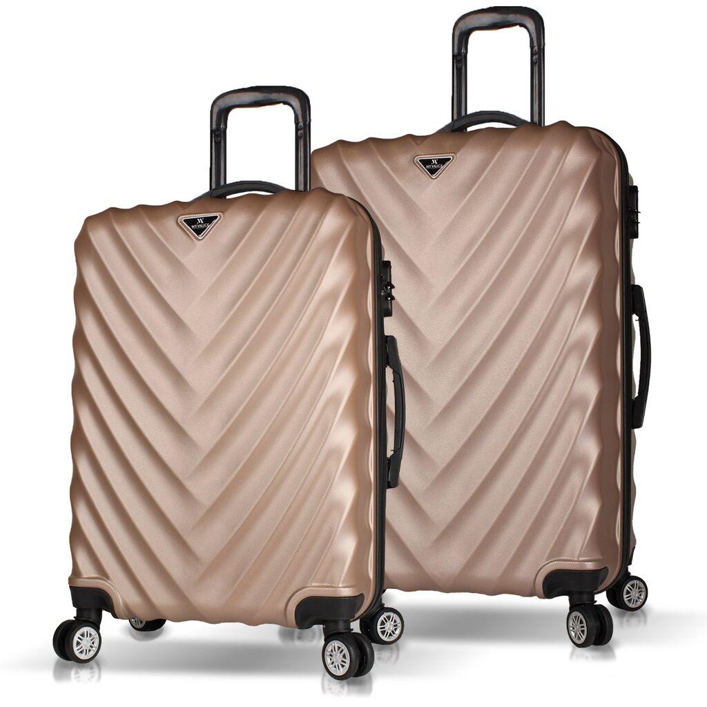 MyValice set kofera 6838, 2 dijela, zlatna boja