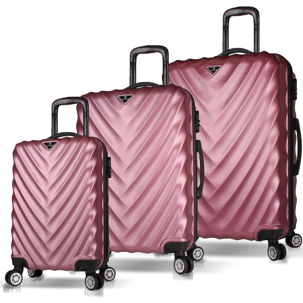 MyValice Set kofera 6609, 3 dijela, Rose Gold
