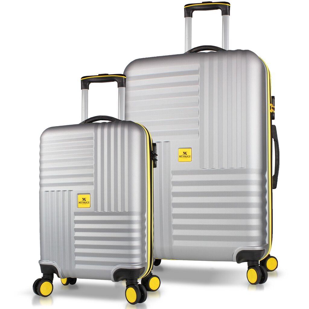 MyValice Set kofera 8296, 2 dijela, Sivi