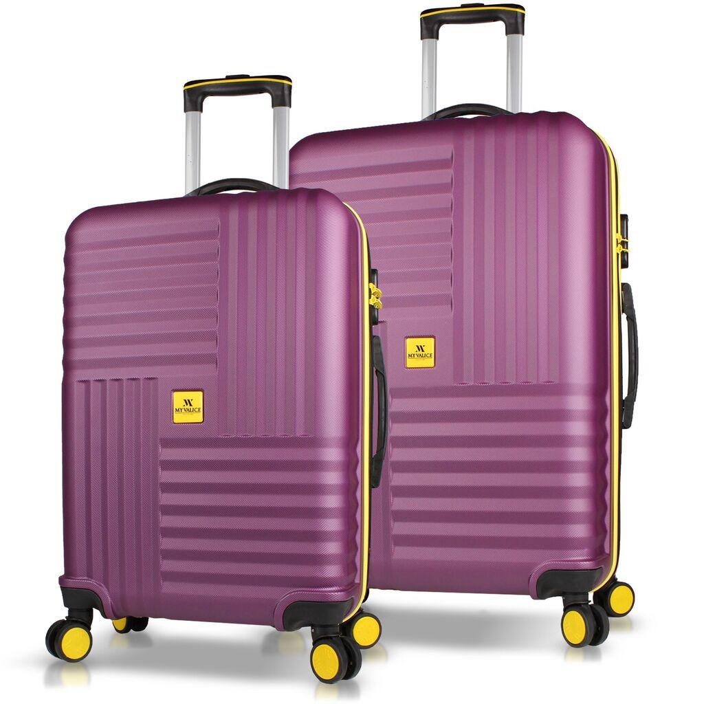 MyValice Set kofera 8432, 2 dijela, Bordo