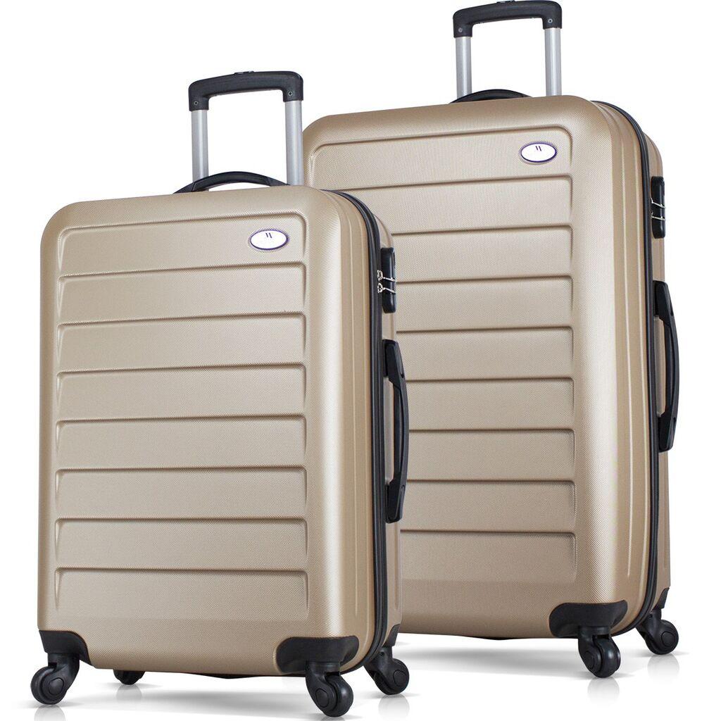 MyValice set kofera 6516, 2 dijela, zlatna boja