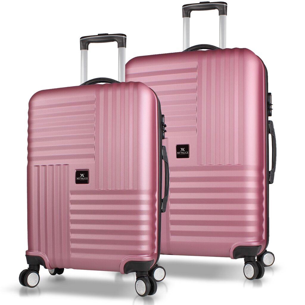 MyValice Set kofera 8418, 2 dijela, Rose Gold