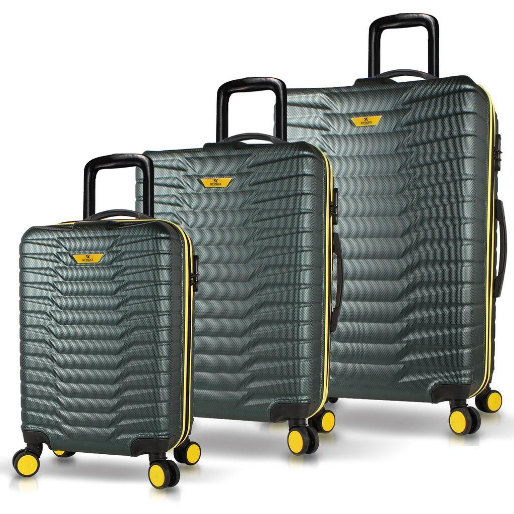 MyValice set kofera 5615, 3 dijela, kaki