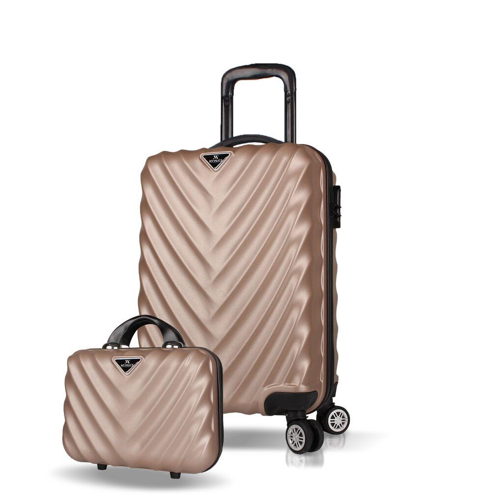 MyValice set kofera 7316, 2 dijela, zlatna boja