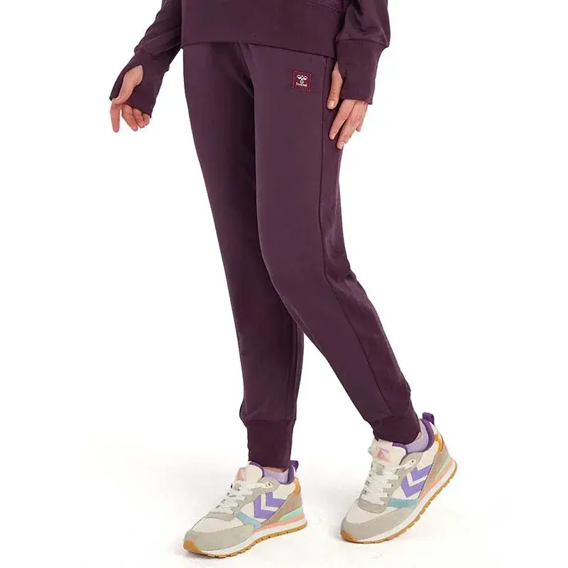 HUMMEL donji dio ženske trenerke HMLJONINA, ljubičasta