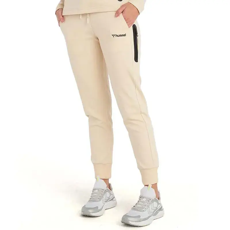 HUMMEL donji dio ženske trenerke HMLFUYU, bež