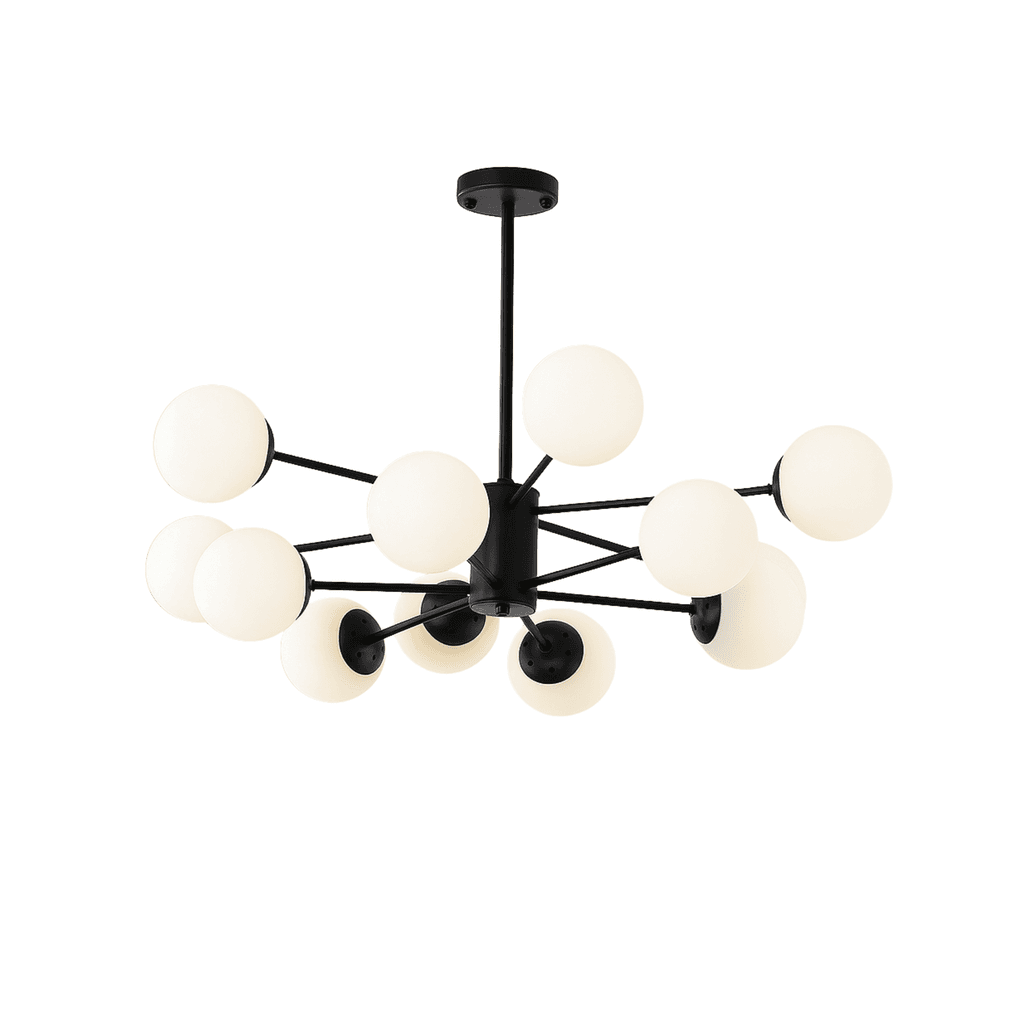 Giga Luster D8016/12, E27*12, Crni