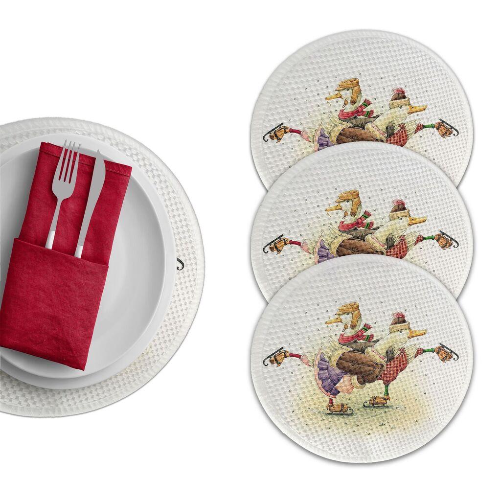 Hermia podmetač za sto 3488 Supla, 4 komada, šareni