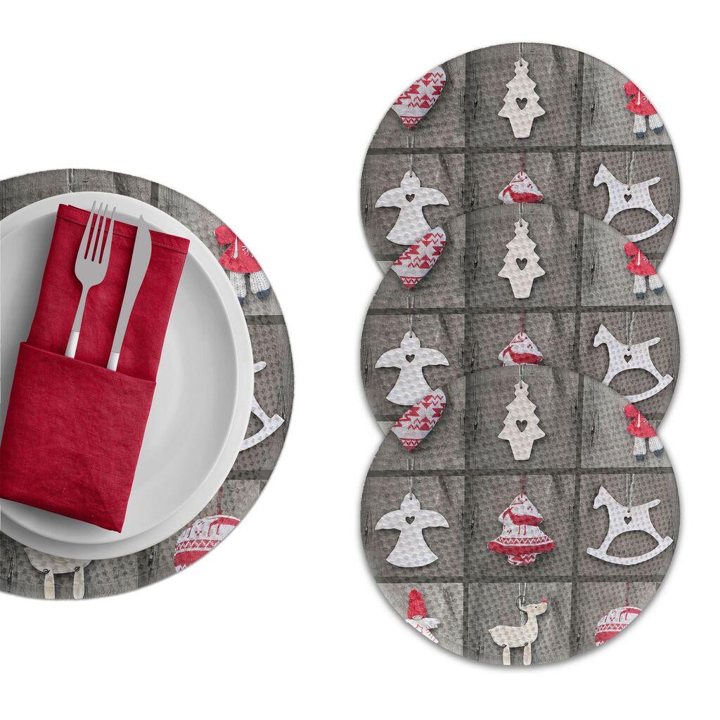 Hermia podmetač za sto 3136 Supla, 4 komada, šareni