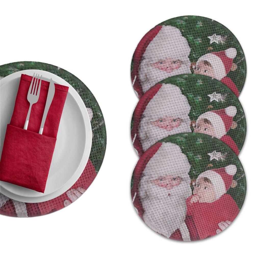 Hermia podmetač za sto 4225 Supla, 4 komada, šareni