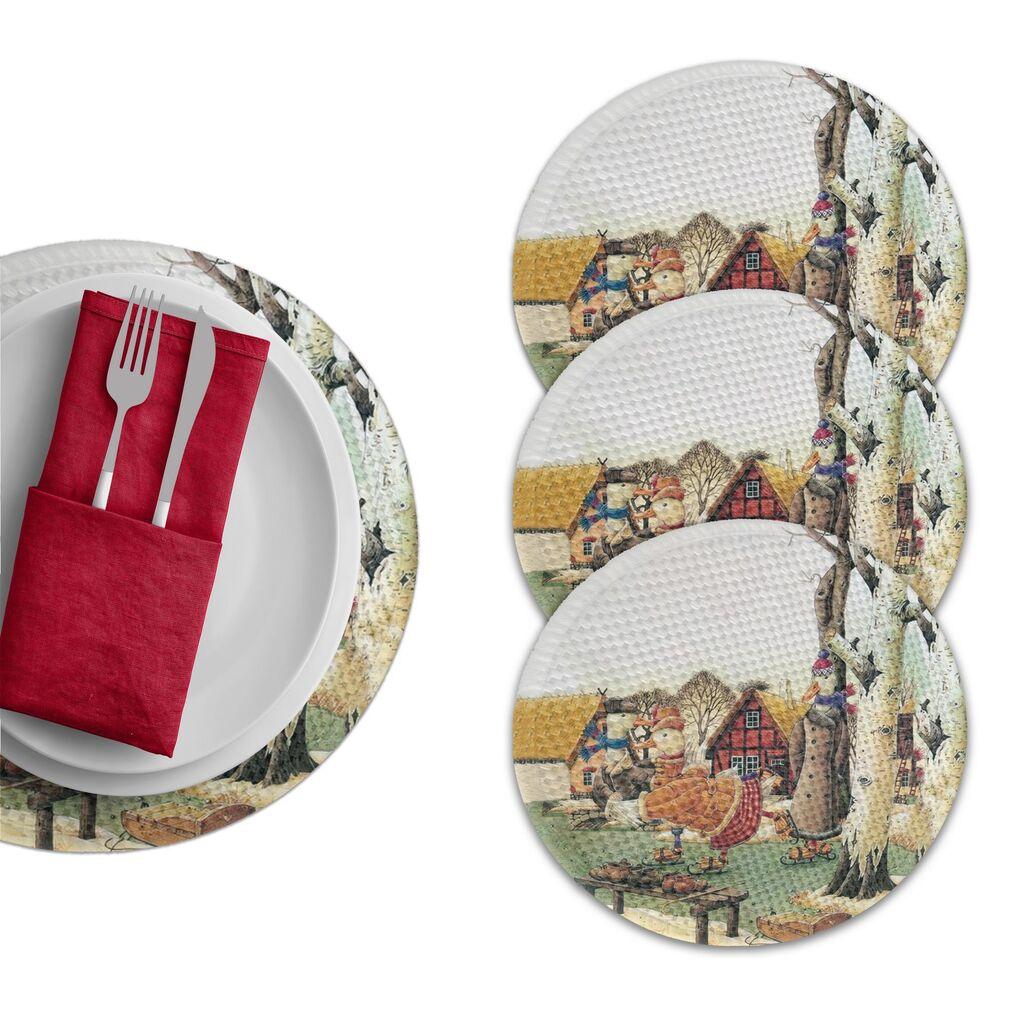 Hermia podmetač za sto 2863Supla, 4 komada, šareni