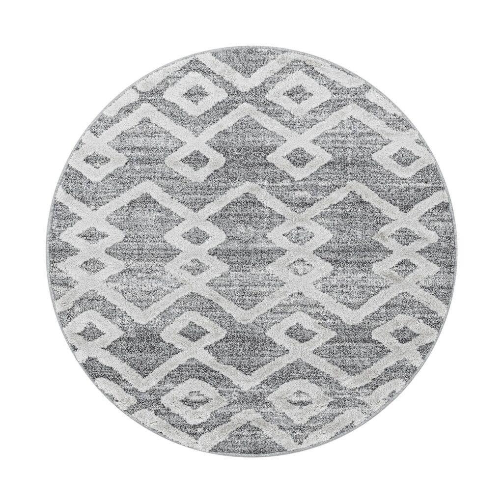 Conceptum Hypnose Tepih Pisa 4704, 160 x 160cm, Sivi
