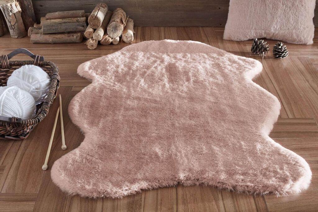 Conceptum Hypnose tepih od umjetnog krzna, 70 x 100 cm, roze