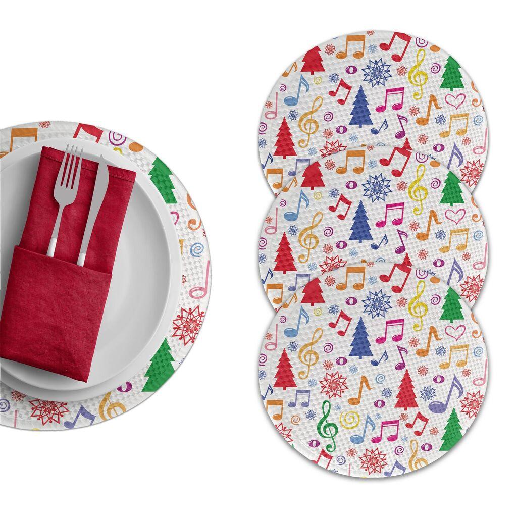 Hermia podmetač za sto 2795 Supla, 4 komada, šareni