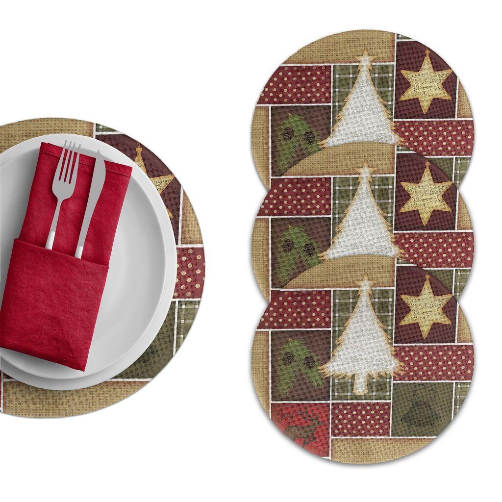 Hermia podmetač za sto 2252 Supla, 4 komada, šareni