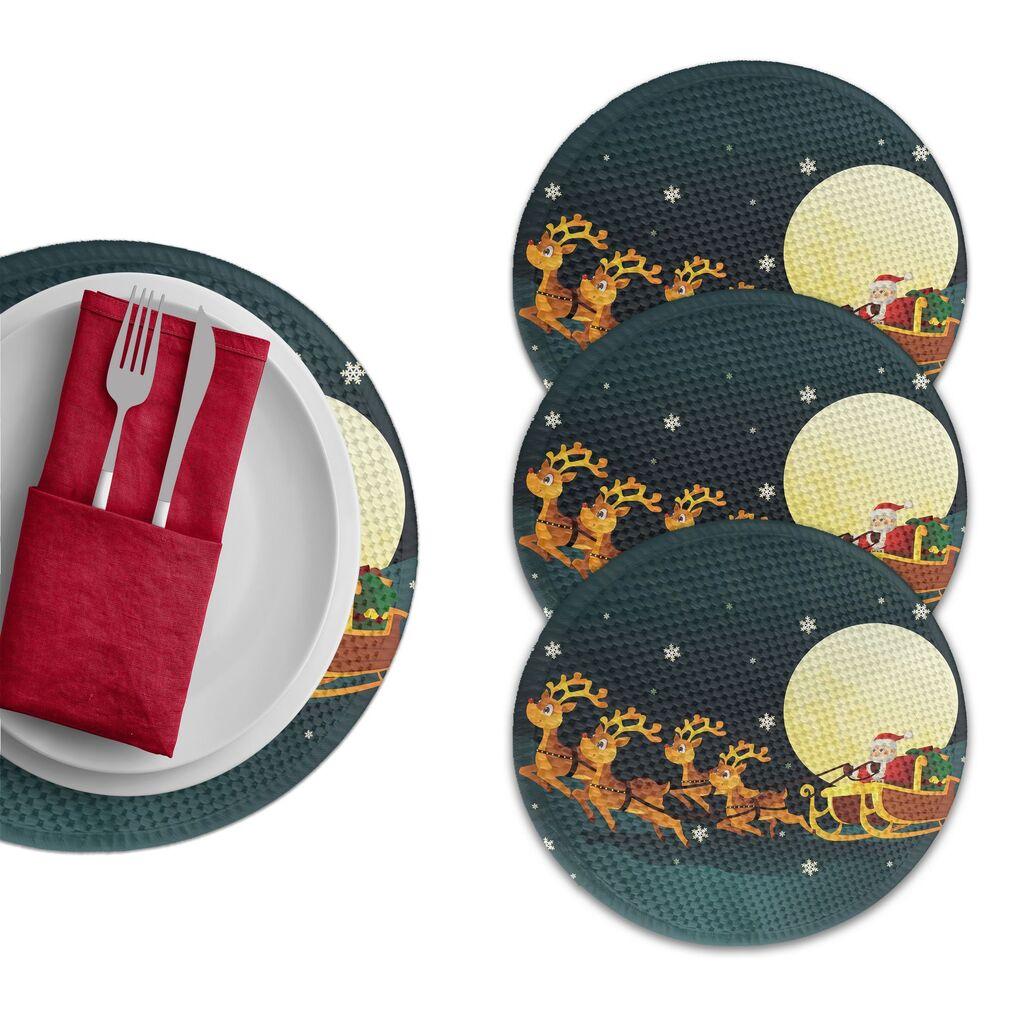 Hermia podmetač za sto 3587Supla, 4 komada, šareni