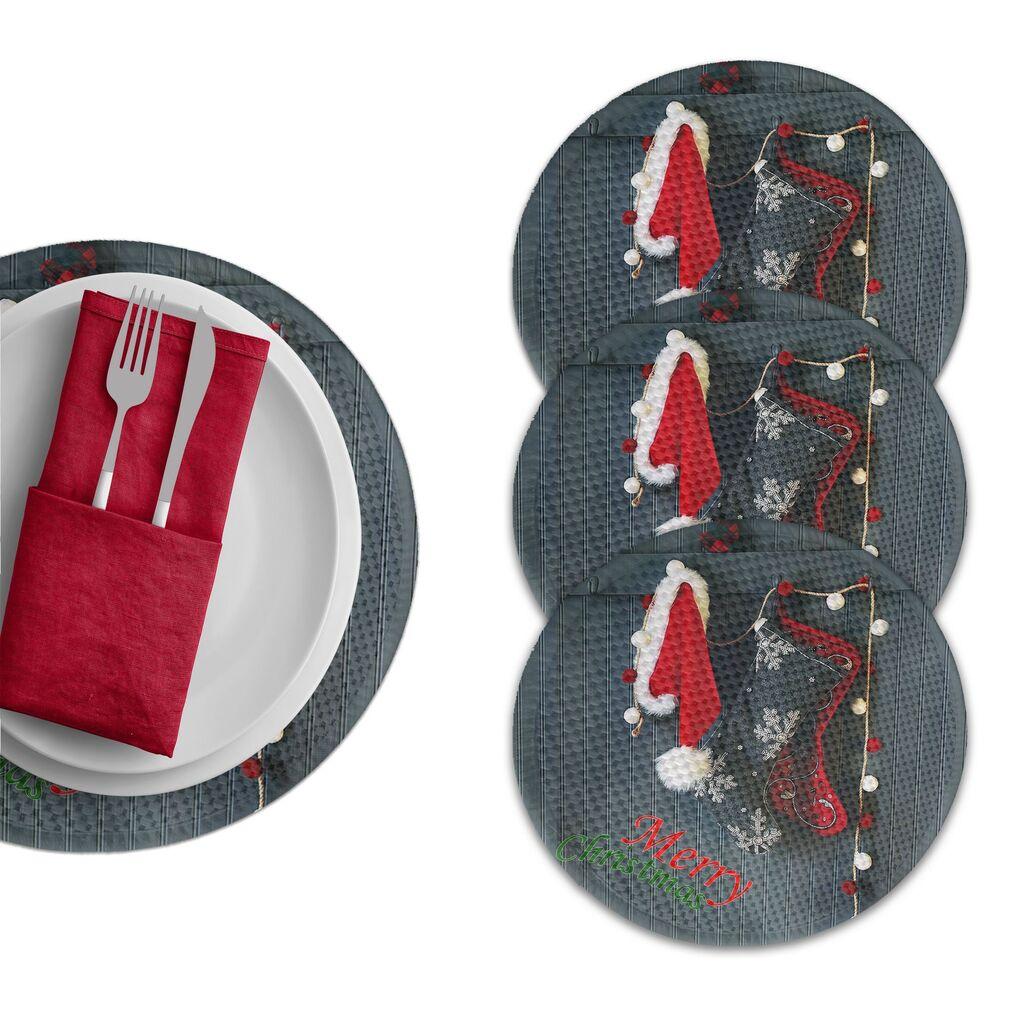 Hermia podmetač za sto 3082 Supla, 4 komada, šareni