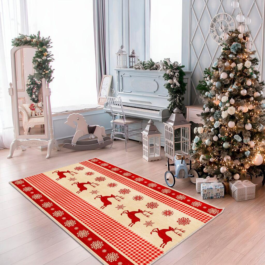 Conceptum Hypnose tepih Woobtny0331, 50 x 80 cm, crveni