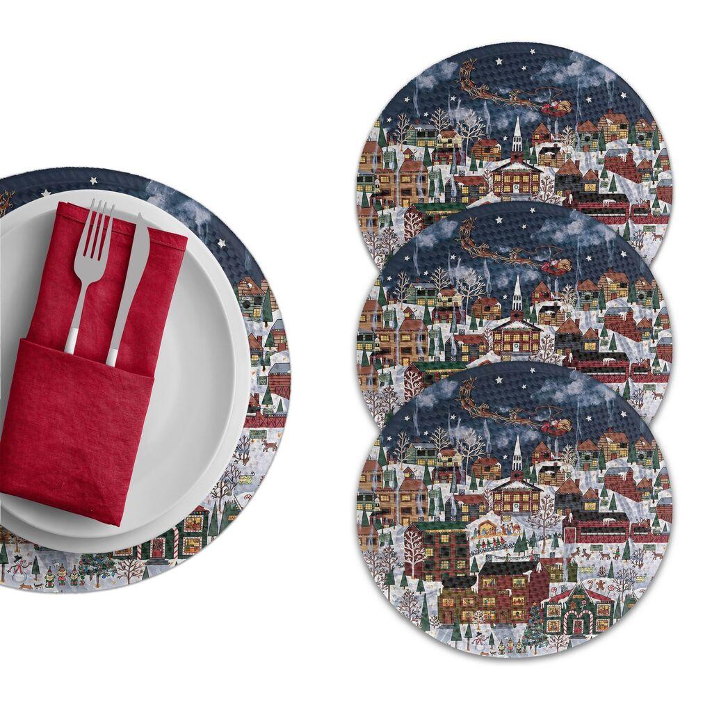 Hermia podmetač za sto 3402 Supla, 4 komada, šareni