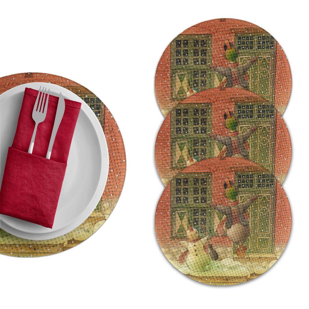 Hermia podmetač za sto 3365 Supla, 4 komada, šareni