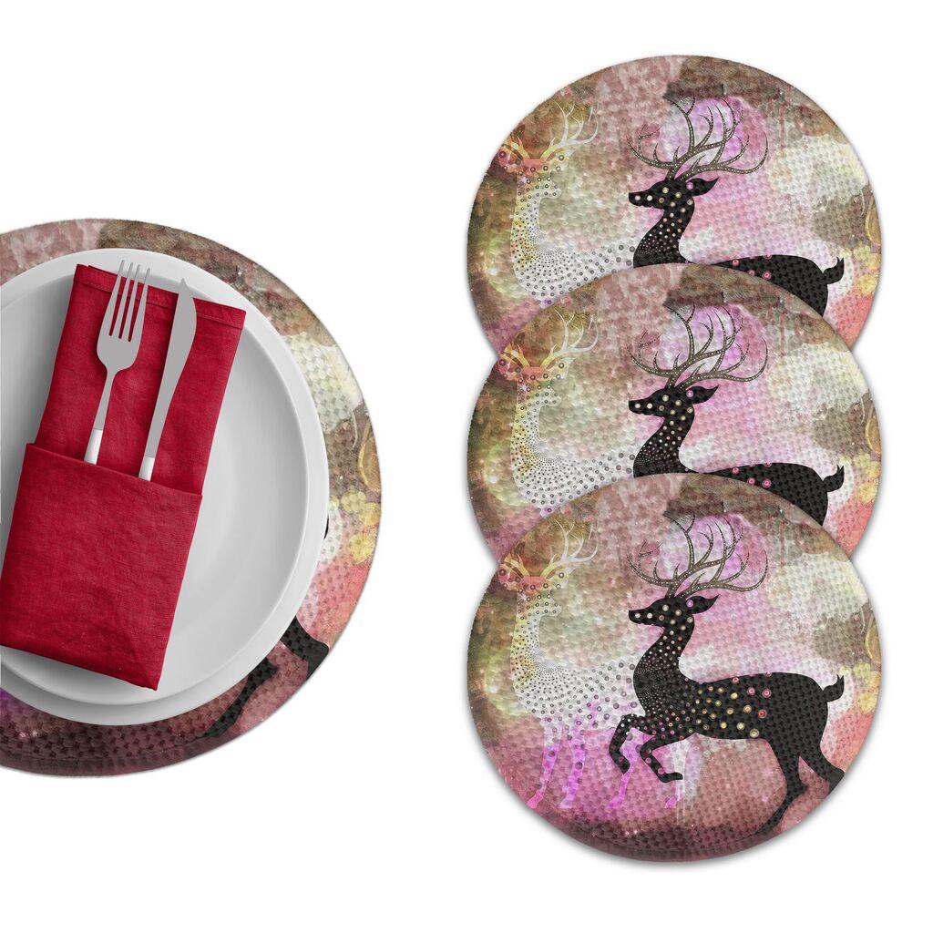 Hermia podmetač za sto 3716 Supla, 4 komada, šareni