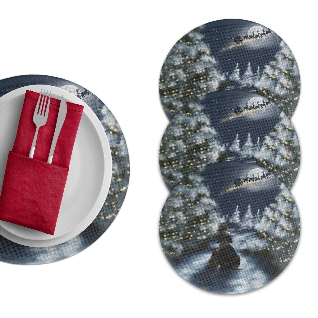 Hermia podmetač za sto 3723 Supla, 4 komada, šareni