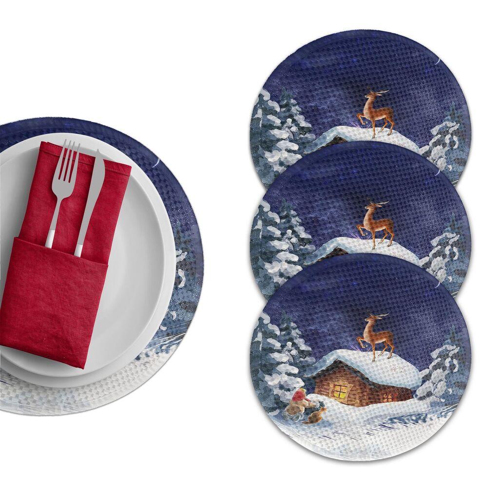 Hermia podmetač za sto 3457 Supla, 4 komada, šareni